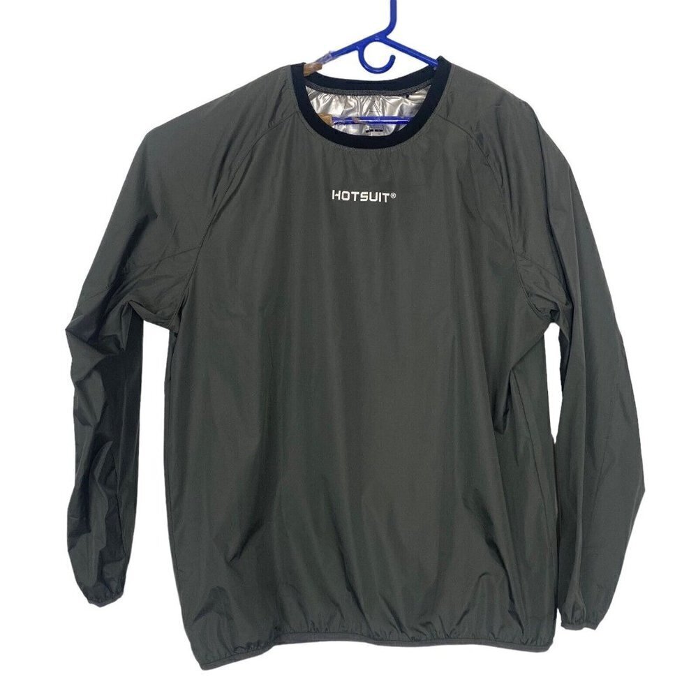 HOTSUIT Sauna Long Sleeve Shirt Men Silver 3XL 1a-6